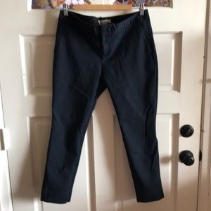 Banana Republic navy ankle pants Hampton Fit